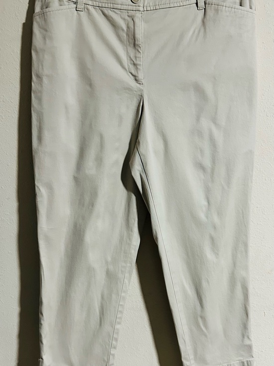 Talbots Pants - Talbots The Perfect Crop Pant- Khaki